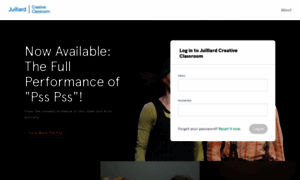 Juilliardcreativeclassroom.com thumbnail