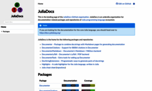 Juliadocs.github.io thumbnail