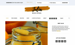 Juliarecipes.com thumbnail