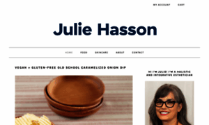 Juliehasson.com thumbnail