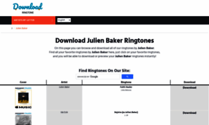 Julienbaker.download-ringtone.com thumbnail