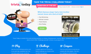 July.trivia-challenge.com thumbnail