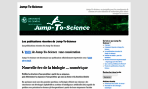 Jump-to-science.unige.ch thumbnail