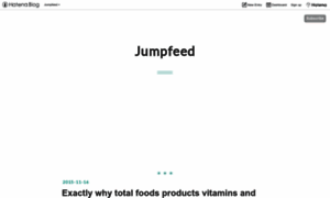 Jumpfeed.hatenablog.com thumbnail