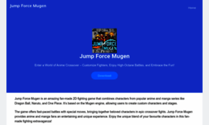 Jumpforcemugen.com thumbnail