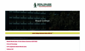 Junior.royalcollegemiraroad.edu.in thumbnail