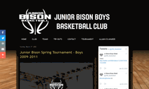 Juniorbisonboys.ca thumbnail