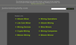 Juniorminingdaily.com thumbnail