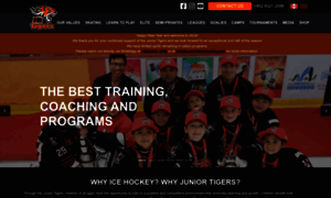 Juniortigershockey.com thumbnail