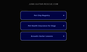 Junk-guitar-rescue.com thumbnail