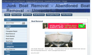 Junkboats.net thumbnail