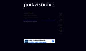 Junketstudies.com thumbnail