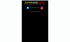 Junkfoodcritic.com thumbnail