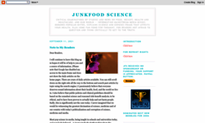 Junkfoodscience.blogspot.com thumbnail