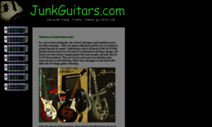 Junkguitars.com thumbnail