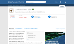 Junkies-client.software.informer.com thumbnail