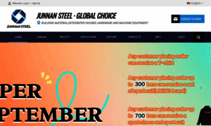 Junnansteel.com thumbnail