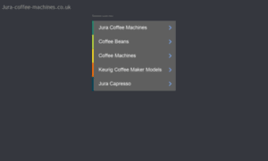 Jura-coffee-machines.co.uk thumbnail