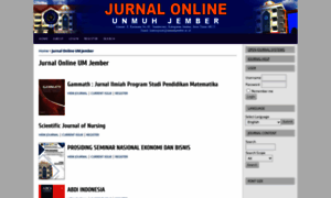 Jurnal.unmuhjember.ac.id thumbnail