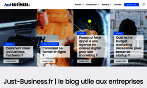 Just-business.fr thumbnail