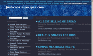 Just-cookie-recipes.com thumbnail