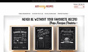 Just-easy-recipes.myshopify.com thumbnail