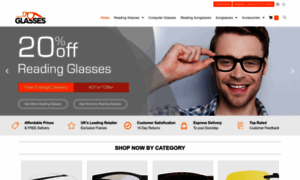 Just-glasses.co.uk thumbnail