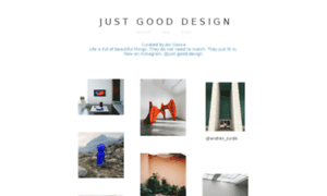 Just-good-design.com thumbnail