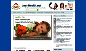 Just-health.net thumbnail