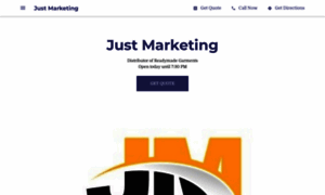 Just-marketing.business.site thumbnail