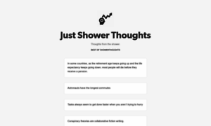 Just-shower-thoughts.com thumbnail