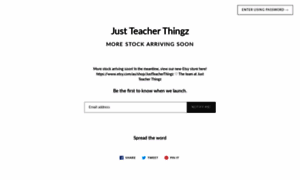 Just-teacher-thingz.myshopify.com thumbnail