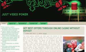 Just-video-poker.com thumbnail