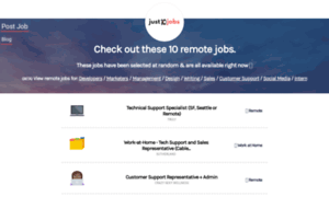 Just10jobs.com thumbnail