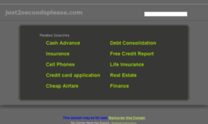Just2secondsplease.com thumbnail