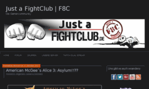 Justafightclub.de thumbnail