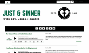 Justandsinner.libsyn.com thumbnail