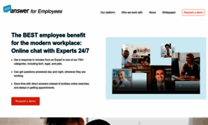 Justanswerforemployees.com thumbnail