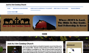 Justasiamcowboychurch.com thumbnail