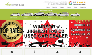 Justbettercars.ca thumbnail