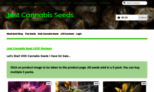 Justcannabisseed.com thumbnail