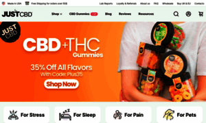 Justcbdstore.com thumbnail