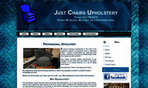 Justchairsupholstery.com thumbnail