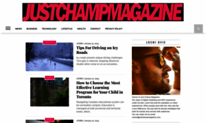 Justchampmagazine.com thumbnail