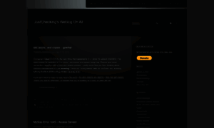 Justcheckingonall.wordpress.com thumbnail