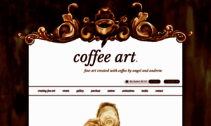 Justcoffeeart.com thumbnail