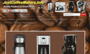 Justcoffeemakers.info thumbnail