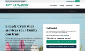 Justcremation.ca thumbnail