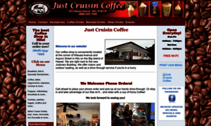 Justcruisincoffee.com thumbnail