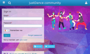 Justdance.community thumbnail